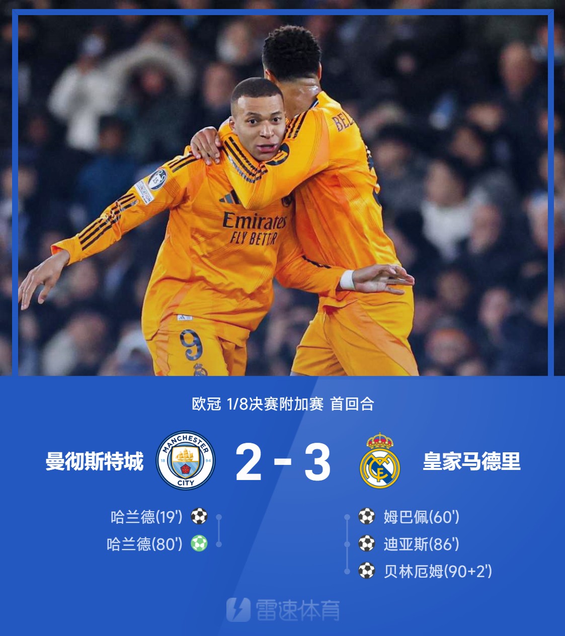 包含皇马登顶！足坛球衣总赞助费排行，曼城超过曼联，巴萨1.83亿欧的词条